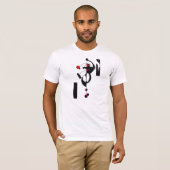 Red Geo Design Men's T - Shirt (Vorne ganz)