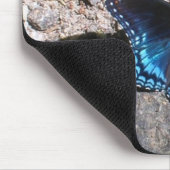 Red Gepunktet Admiral Butterfly Mousepad (Ecke)