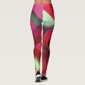 Red Geranium Leggings (Rückseite)