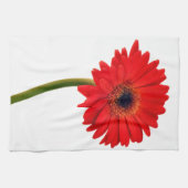 Red Gerber Daisy Blume Floral Daisies Blume Küchentuch (Horizontal)