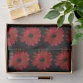Red Gerbera Daisies Seidenpapier (Geschenk)