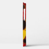 Red Gerbera Daisy Gelbe Sonnenblume Case-Mate iPhone Hülle (Rückseite / Links)