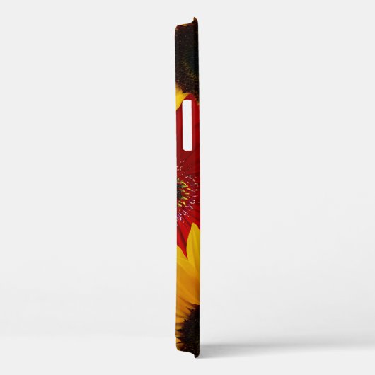 Red Gerbera Daisy Gelbe Sonnenblume Case-Mate iPhone Hülle (Rückseite / Rechts)