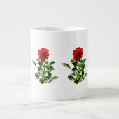 Red Gerbera Daisy Jumbo-Tasse (Vorderseite)
