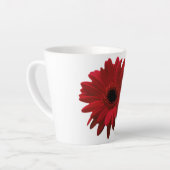Red Gerbera Daisy Mother Day Milchtasse (Linke Ecke)