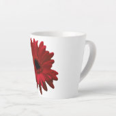 Red Gerbera Daisy Mother Day Milchtasse (Rechte Ecke)