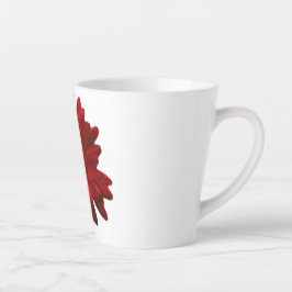 Red Gerbera Daisy Mother Day Milchtasse