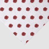 Red Gerbera Daisy Mother Day Seidenpapier (Ausschnitt)