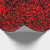 Red Gerbera Geschenkpapier (Ecke)