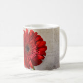Red Gerbera - Tasse (VorderseiteRechts)
