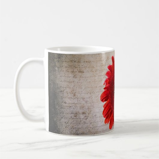 Red Gerbera - Tasse (Links)