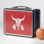 Red Ghost Dance Buffalo Black Lunchbox (Beispiel)