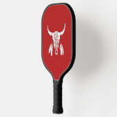 Red Ghost Dance Buffalo Black Pickleball Paddel Schläger (Links)