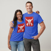 Red Ghost Dance Buffalo Blau T - Shirt (Unisex)