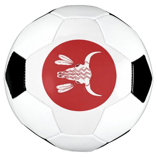 Red Ghost Dance Buffalo Kreis Fußball (Gedreht)