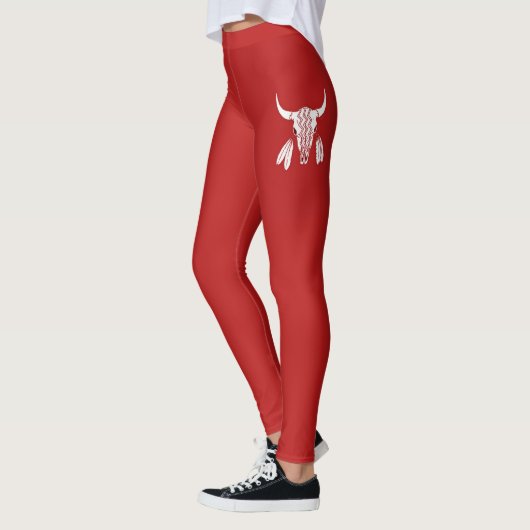 Red Ghost Dance Buffalo Leggings (Links)