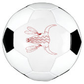 Red Ghost Dance Buffalo Line Fußball (Gedreht)