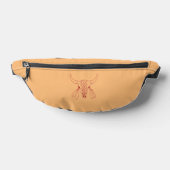 Red Ghost Dance Buffalo Line tan Fanpack Bauchtasche (Ablage )