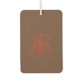 Red Ghost Dance Buffalo Linie Braun-Luft-Erfrischu Autolufterfrischer (Vorderseite)