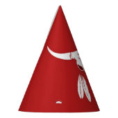 Red Ghost Dance Buffalo Party hats Partyhütchen (Links)