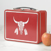 Red Ghost Dance Buffalo Roter Lunchbox (Beispiel)