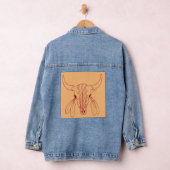 Red Ghost Dance Buffalo tan Damen Denim Jacke (Hangar)