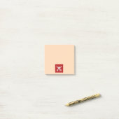 Red Ghost Dance Buffalo tan Note Pads Post-it Klebezettel (Auf Schreibtisch)