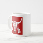 Red Ghost Dance Buffalo Tasse (Vorderseite Links)