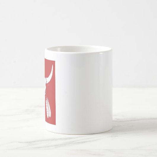 Red Ghost Dance Buffalo Tasse (Mittel)