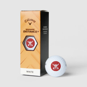 Red Ghost Dance Buffalo Warbird Golf Bälle