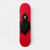 Red Ghost Skull Skateboard (Vorne)