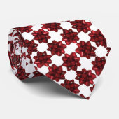 Red Gift Bow Fun Winter Krawatte (Gerollt)