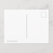 Red Ginger Blumen Postcard Postkarte (Rückseite)