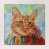 Red Ginger Cat Puzzle (Vertikal)