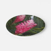 Red Ginger Paper Plate Pappteller (Schrägansicht)