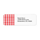 Red Gingham (Vorne)