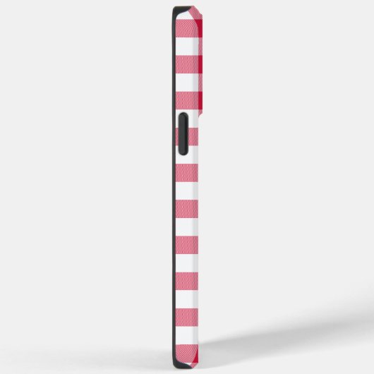 Red Gingham Case-Mate iPhone Hülle (Rückseite / Rechts)