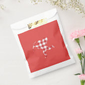 Red Gingham Cupid Geschenktütchen (Versiegelt)