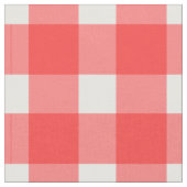 Red Gingham Design Stoff (Nahaufnahme)