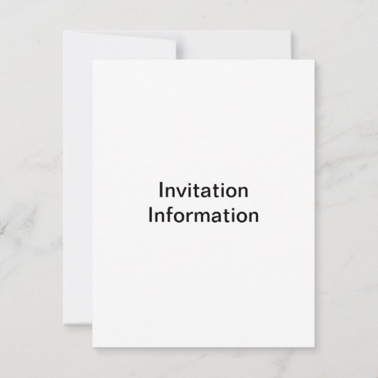 Red Gingham Einladung (Rückseite)