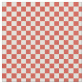 Red Gingham Fabric Stoff (Nahaufnahme)