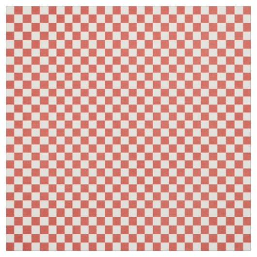 Red Gingham Fabric Stoff (Muster)