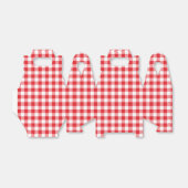 Red Gingham Geschenkschachtel (Ungefaltet)