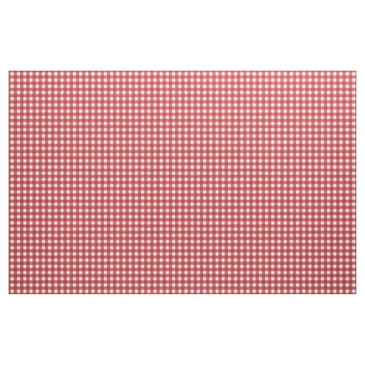 Red Gingham Karo Stoff (Yard (91,4 cm))