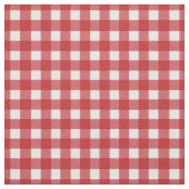Red Gingham Karo Stoff (Muster)