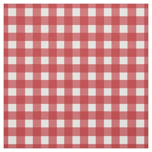 Red Gingham Karo Stoff (Muster)