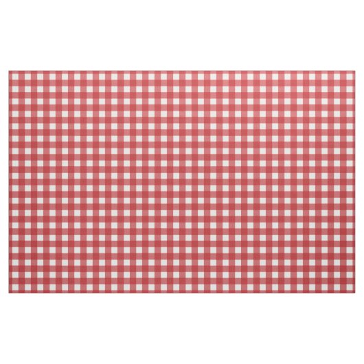 Red Gingham Karo Stoff (Fat Quarter (45,7 x 55,9 cm))