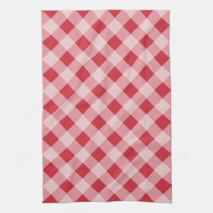 Red Gingham Kitetücher Küchentuch