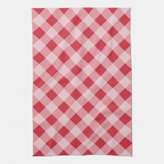 Red Gingham Kitetücher Küchentuch (Vertikal)