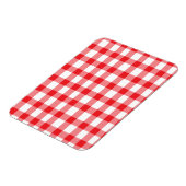 Red Gingham Magnet (Linke Seite)